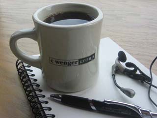 Spiritually Slimed Over a Cup of Dark Roast