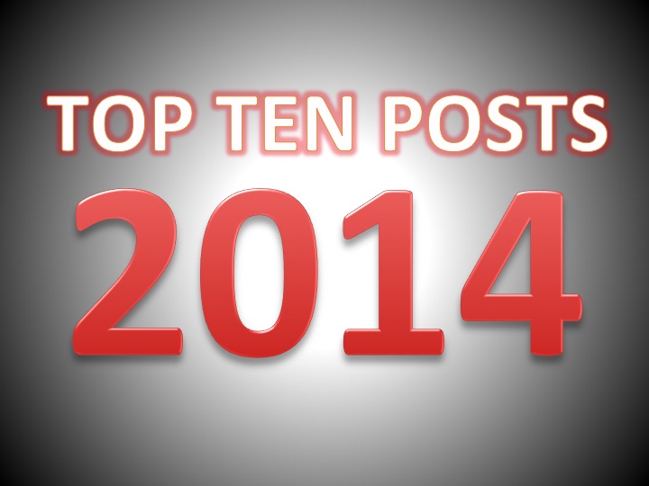 Top 10 Blog Posts Published in 2014