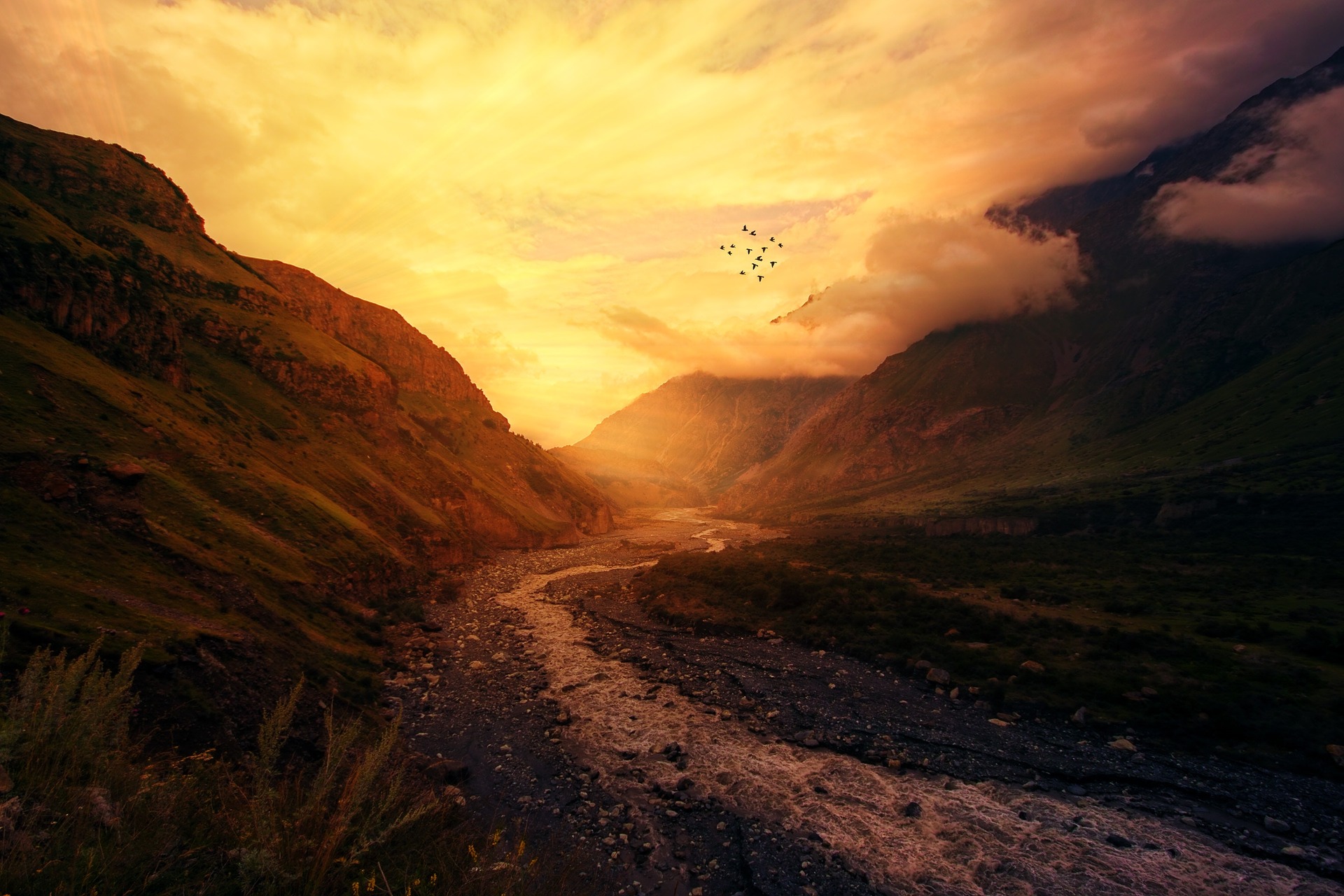 The Valley and the Mountain