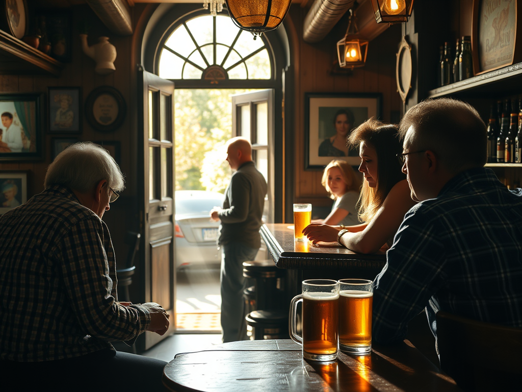 An Awkward Moment at the Pub